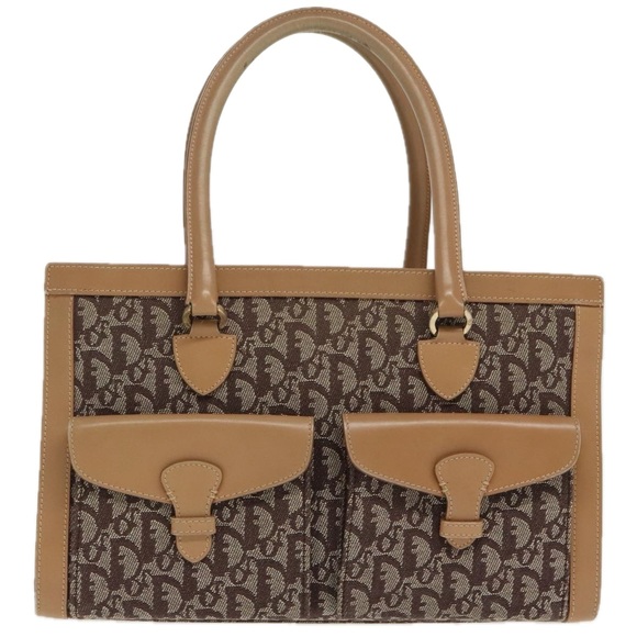 Dior Trotter Brown Canvas handbag - Picture 1 of 10